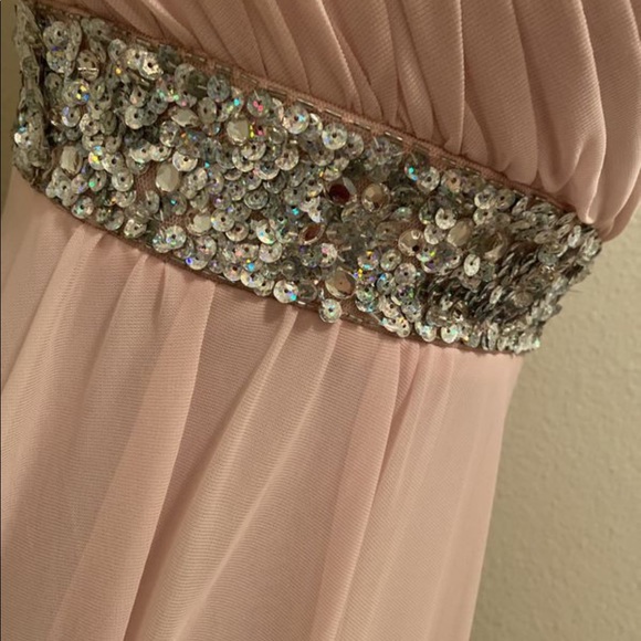 Strapless Pink Gown - Picture 3 of 5
